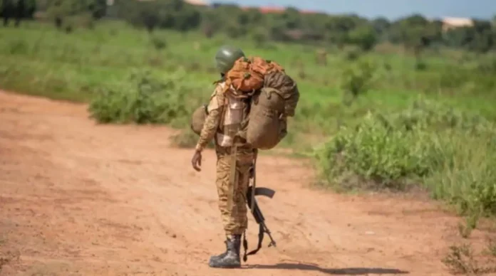 Soldat dans le sahel