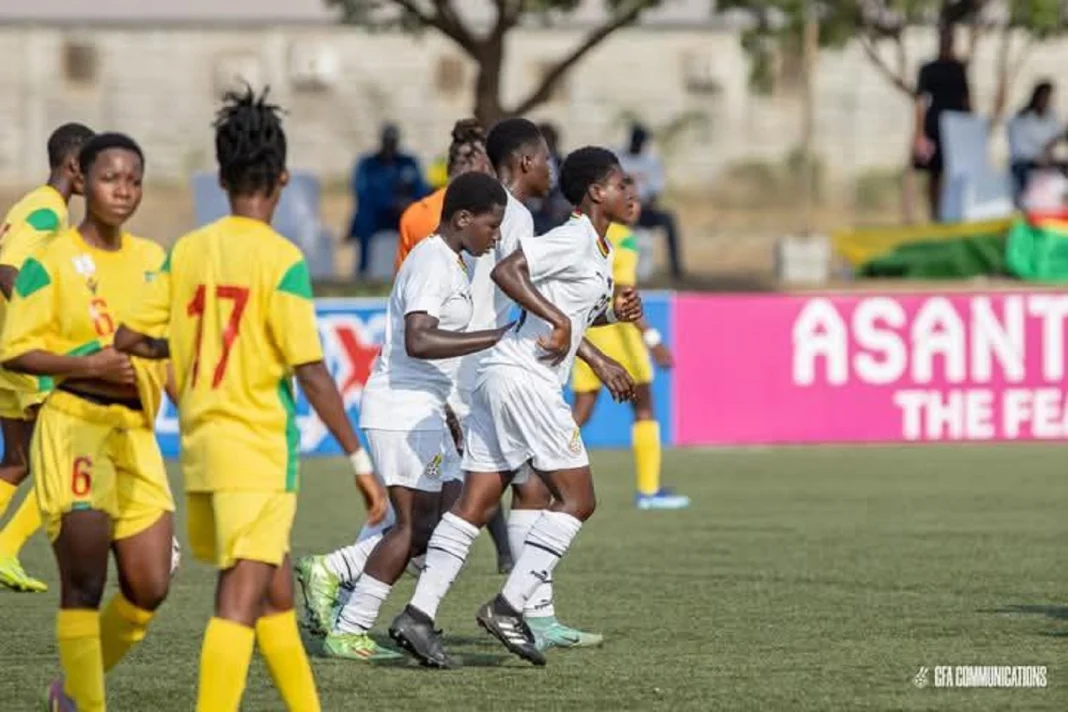 Coupe UFOA-B Filles U17 2024 Les Amazones dÃ©marrent par une dÃ©faite face au Ghana