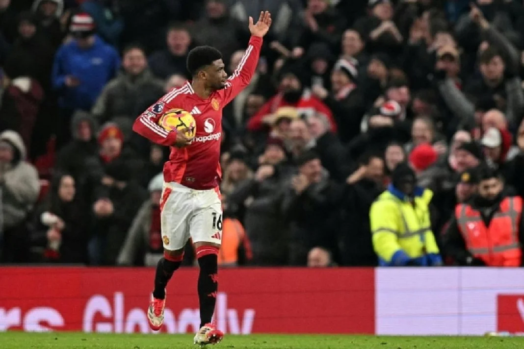 Amad Diallo a inscrit un triplÃ© pour Manchester United contre Southampton @AFP