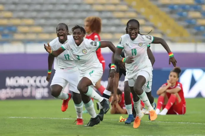 Des joueuses sénégalaises